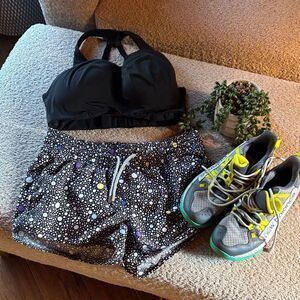 Surfcuz polka dot surf shorts